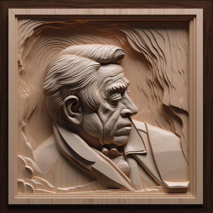 نموذج ثلاثي الأبعاد لآلة CNC 3D Art 